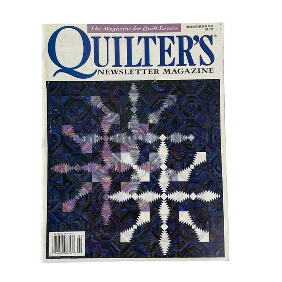 Quilter's Newsletter Magazine Vintage 1998 Lot of 5 - Picture 2 of 6